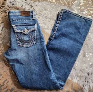 Big Star Women's Dark Blue Boot Cut Jeans